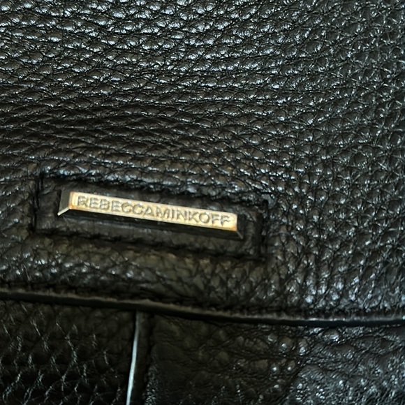 Rebecca Minkoff black leather purse with longer strap - Picture 3 of 11